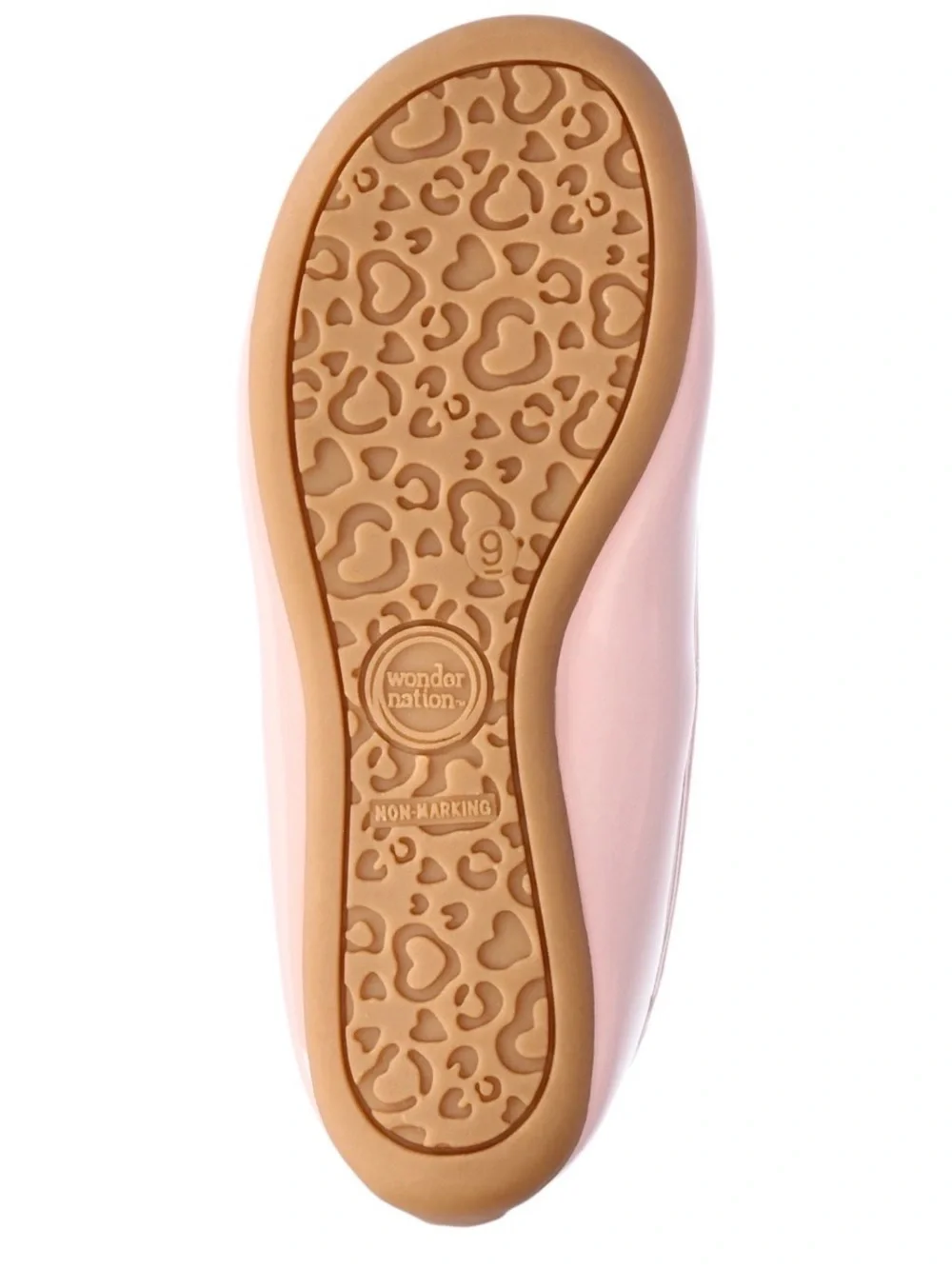 wonder nation Pink Patent Mary Jane Ballet Flat with Bow